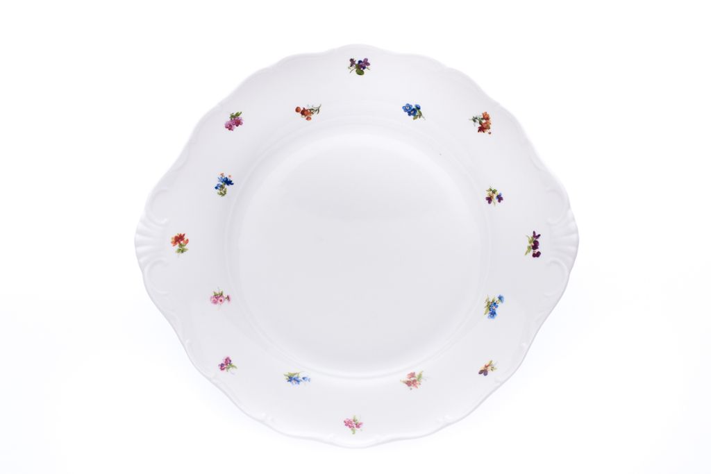 Assiette à tarte, porcelaine tchèque, Vérone, 27 cm, main, Image du produit 