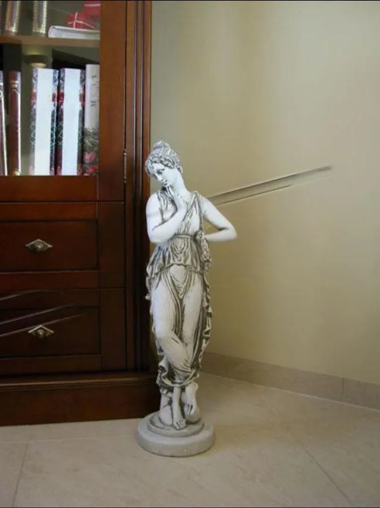Statue de Jardin 66cm - Sculpture Design Moderne Modèle 396Nouveau