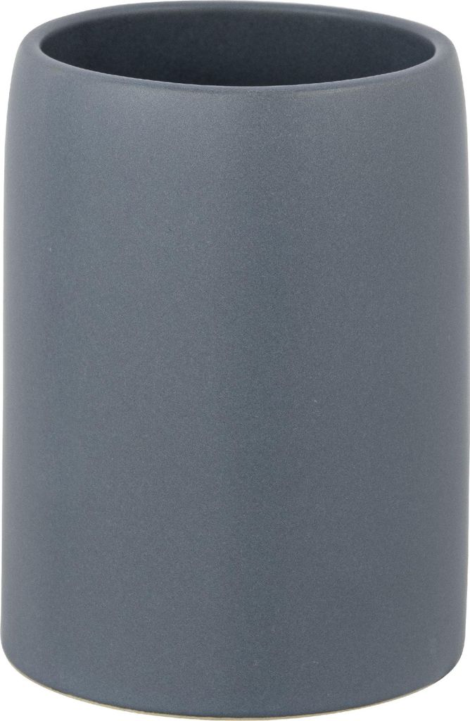 WENKO Zahnputzbecher FUNO DH 7.50x10.50 cm blau Produktbild 