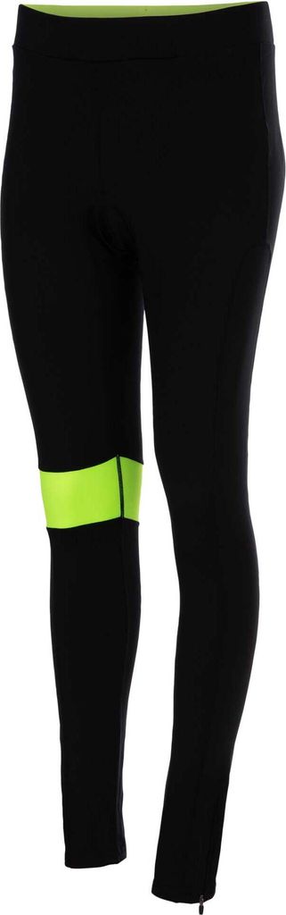 Airtracks Thermo Damen Fahrradhose Lang- schwarz-neon - M
