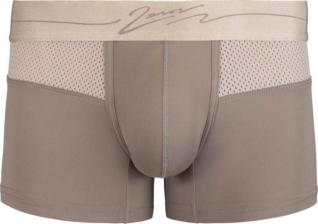 2EROS - Herren Boxer Slip Unterwäsche - AKTIV Boreas Trunk String Brown - 1x Größe M