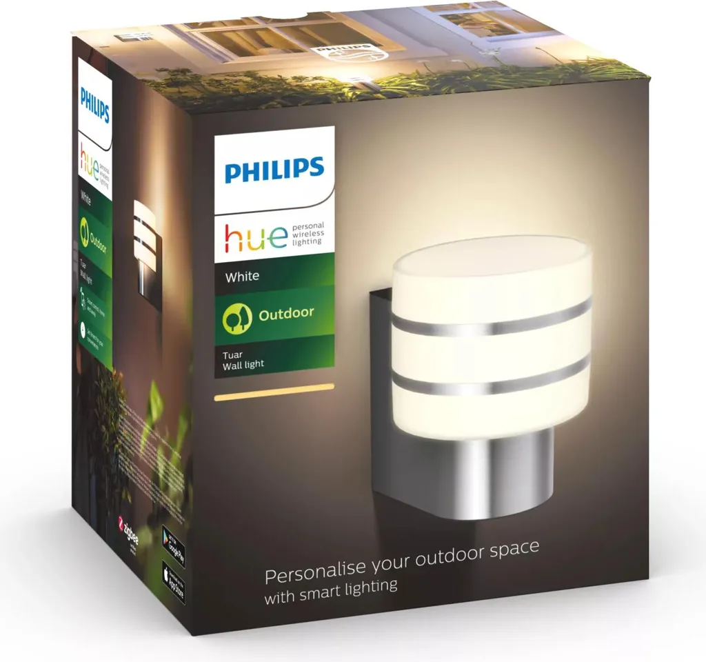 Applique Murale Philips Hue Tuar 806lm - Lumière Blanche Variable Aluminium