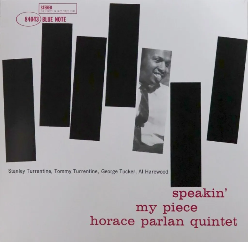 Horace Parlan Speakin My Piece Vinyle Réédition Classique Blue Note