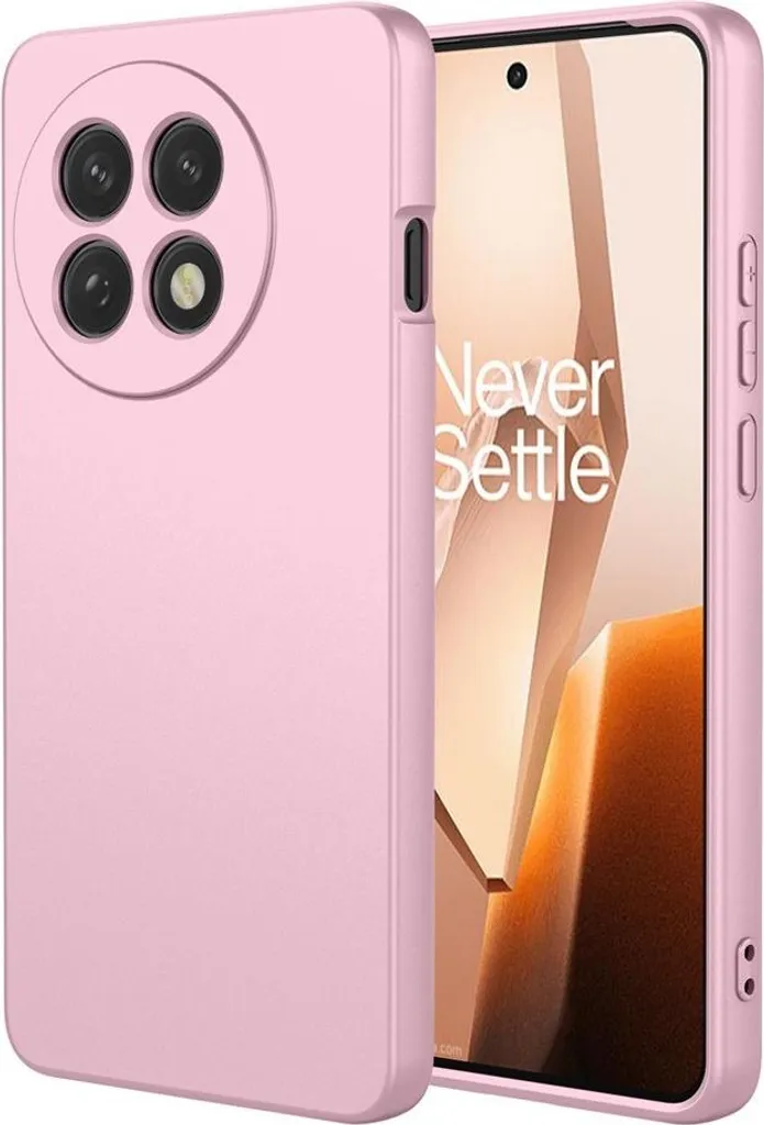 Protezione Silicone OnePlus 13R - Custodia Phonesta Rosa Soft Silk