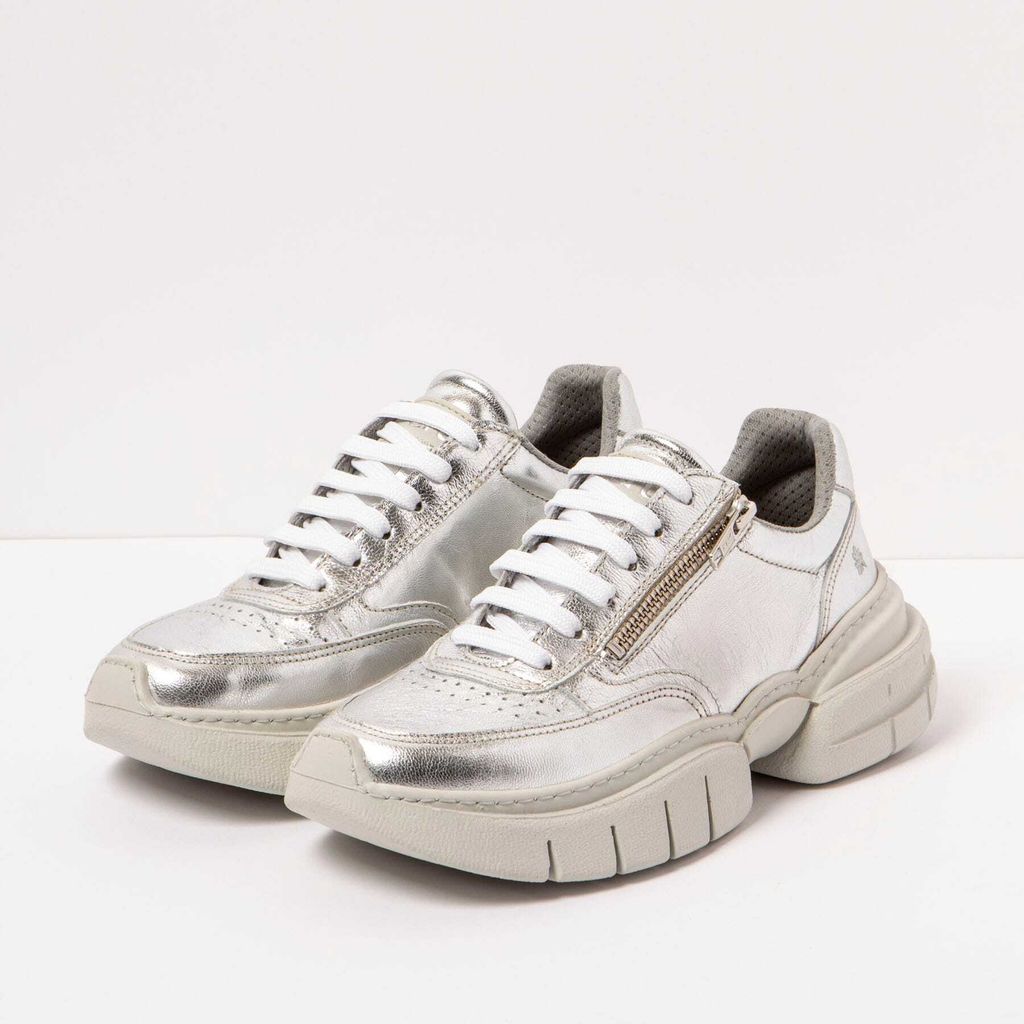 Art Sneaker Damen 1633 METALIZADO SILVER/ ATHENS Farbe Grau