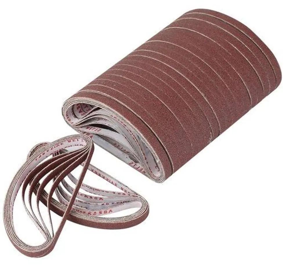 Bandes abrasives anti-encrassement lot de 100 pour finitions nettes
