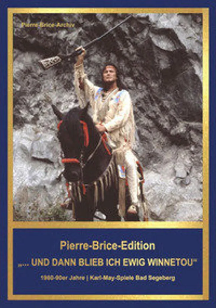 Livre de collection Pierre Brice Edition Volume 3 mémoires Winnetou