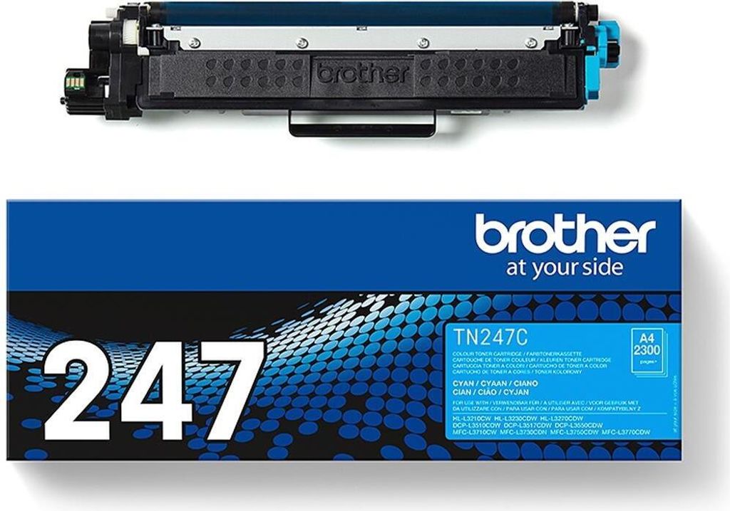 Brother TN-247C, 2300 str., Azurová, 1 kusů Obrázek produktu 