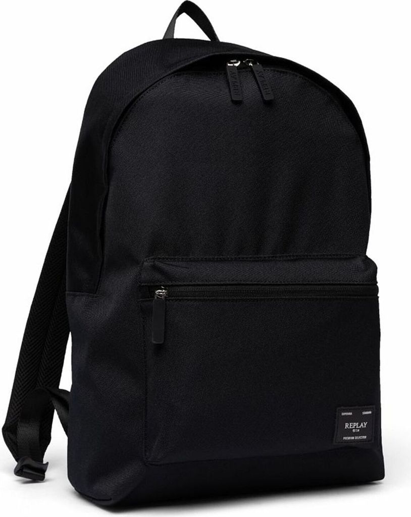 REPLAY Freizeitrucksack Rucksack Backpack Black schwarz