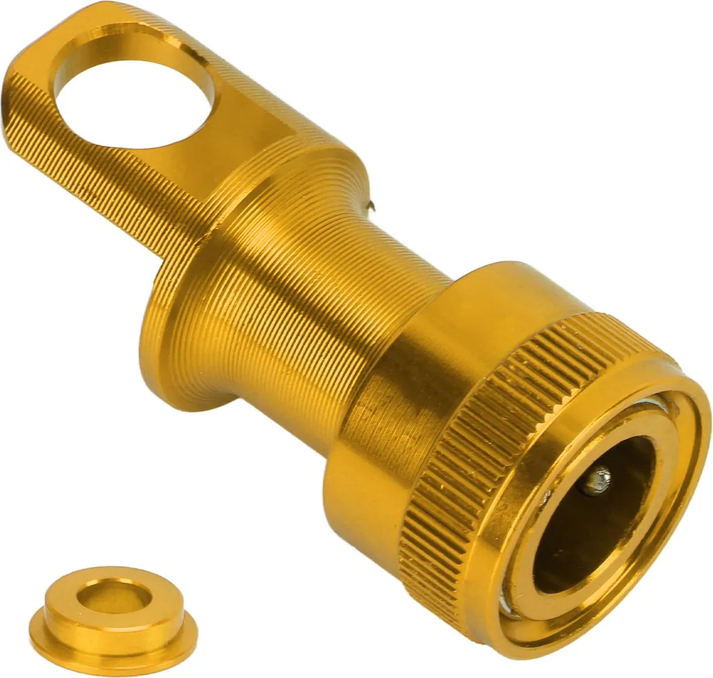 MEIJUN supporto per fibbia a pedale a sgancio rapido per bici pieghevole Brompton, adattatore portatile per il fissaggio al telaio, oro