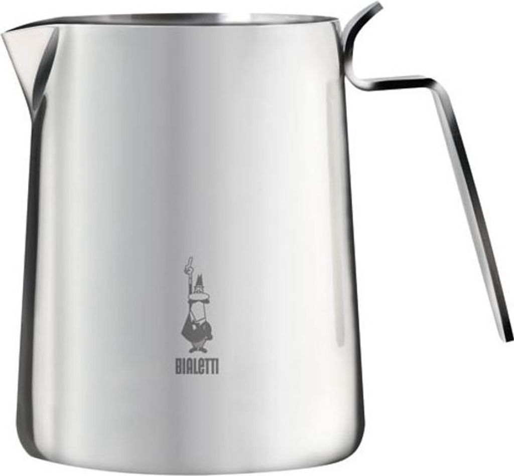 Bialetti Milchkännchen Bricco 500 ml, Sahnekännchen, Kännchen, Edelstahl, Silber, 1807