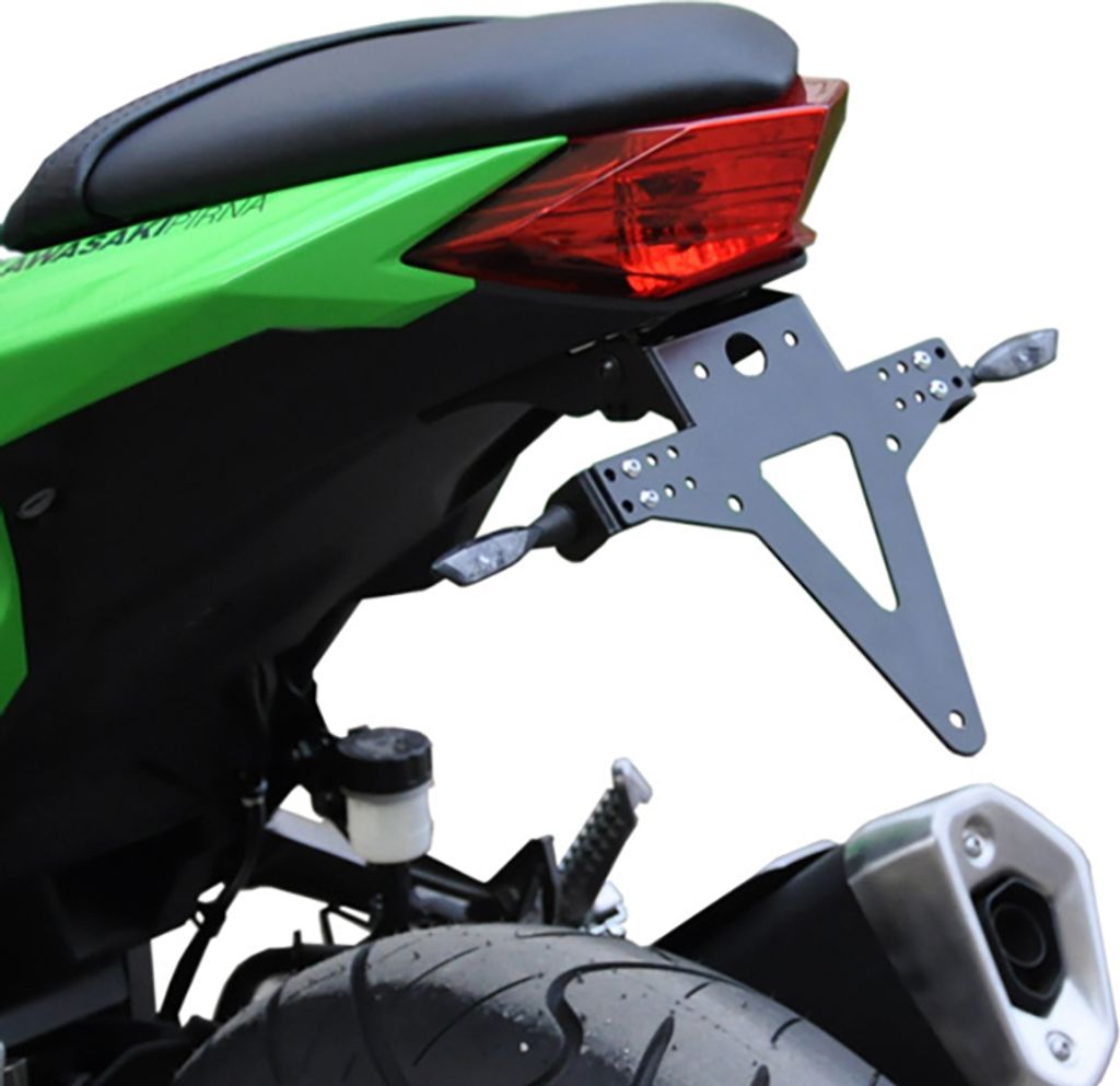 ZIEGER Classic Kennzeichenhalter kompatibel mit Kawasaki Ninja 300 BJ 2013-16