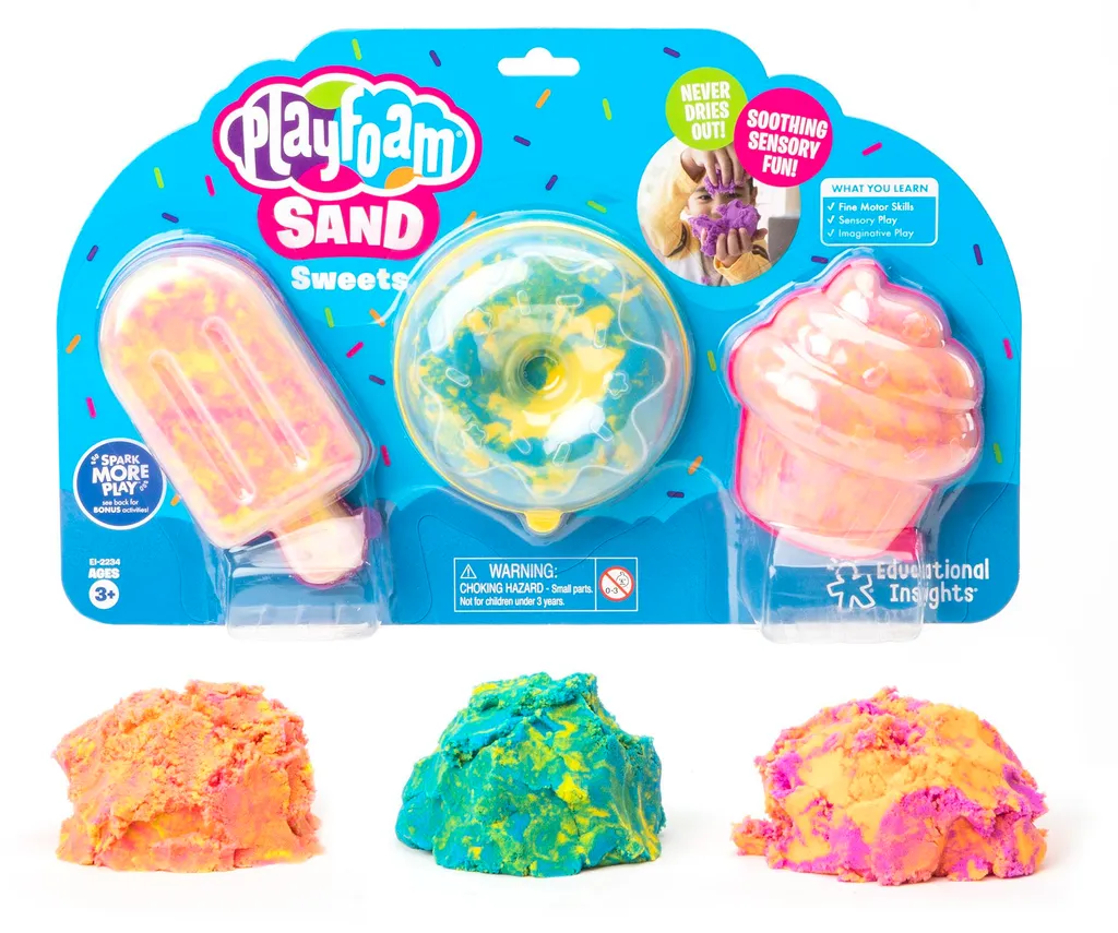 Sable à Modeler Playfoam Sand Sweets Jouet Sensoriel et Créatif Enfant