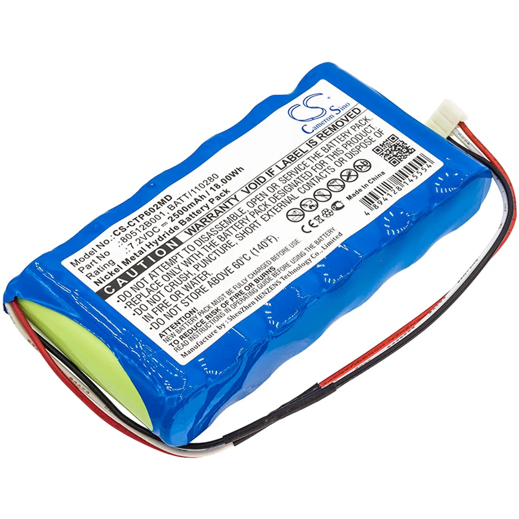 Batterie de secours pour unité de pression Criticare 507 NJC BP 602-14