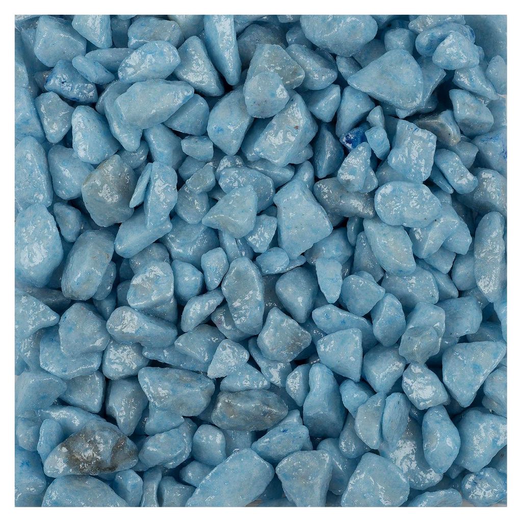 Dekosteine, Dekokies 9-13 mm, 1 kg (hellblau)