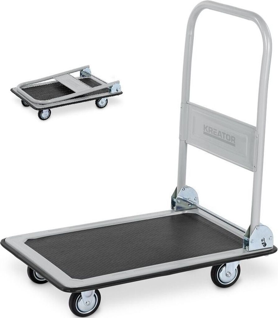 Kreator Krt670101 470x730 Mm 150kg Faltbare Schubkarre Produktbild 7