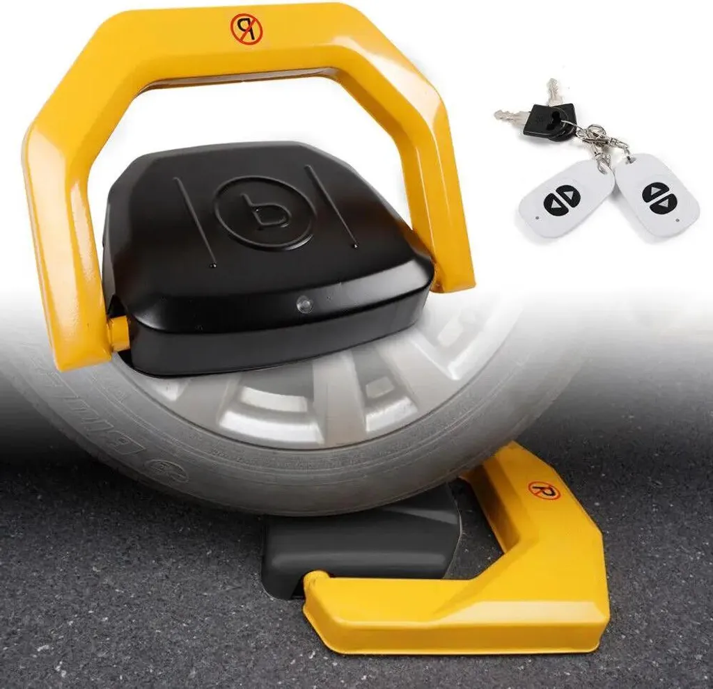 Barriera Parcheggio Automatica Gialla IP67 in Acciaio - Miglior Prezzo - 4