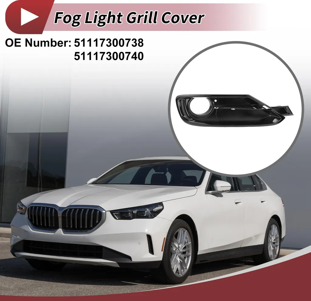 Cache Inférieur de Pare-chocs Avant pour BMW 320i 2012-2015 Noir ABS - 3