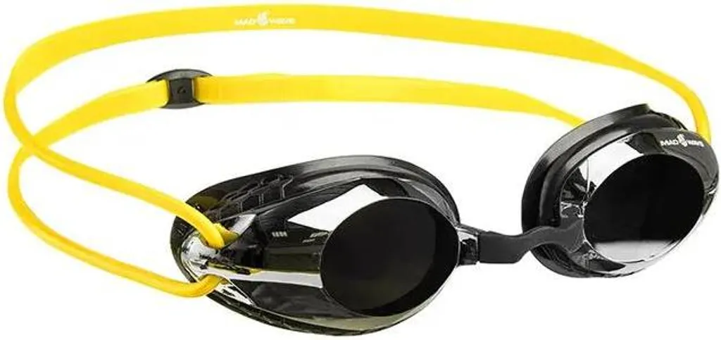 Lunettes natation miroir Madwave Honey Jaune - Verres Anti-reflet Pro