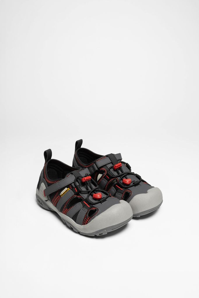 Keen Kinder Outdoorsandalen Knotch Creek Magnet Red Carpet