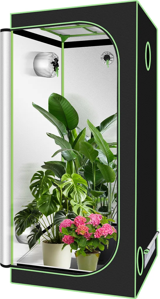 Grow Box Aopunly 40x40x120 - Tenda Indoor per Erbe Aromatiche