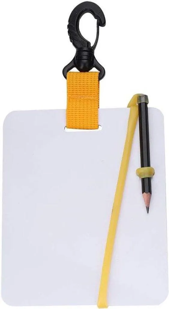 Planche de plongée pour sports nautiques avec pince porte-accessoires