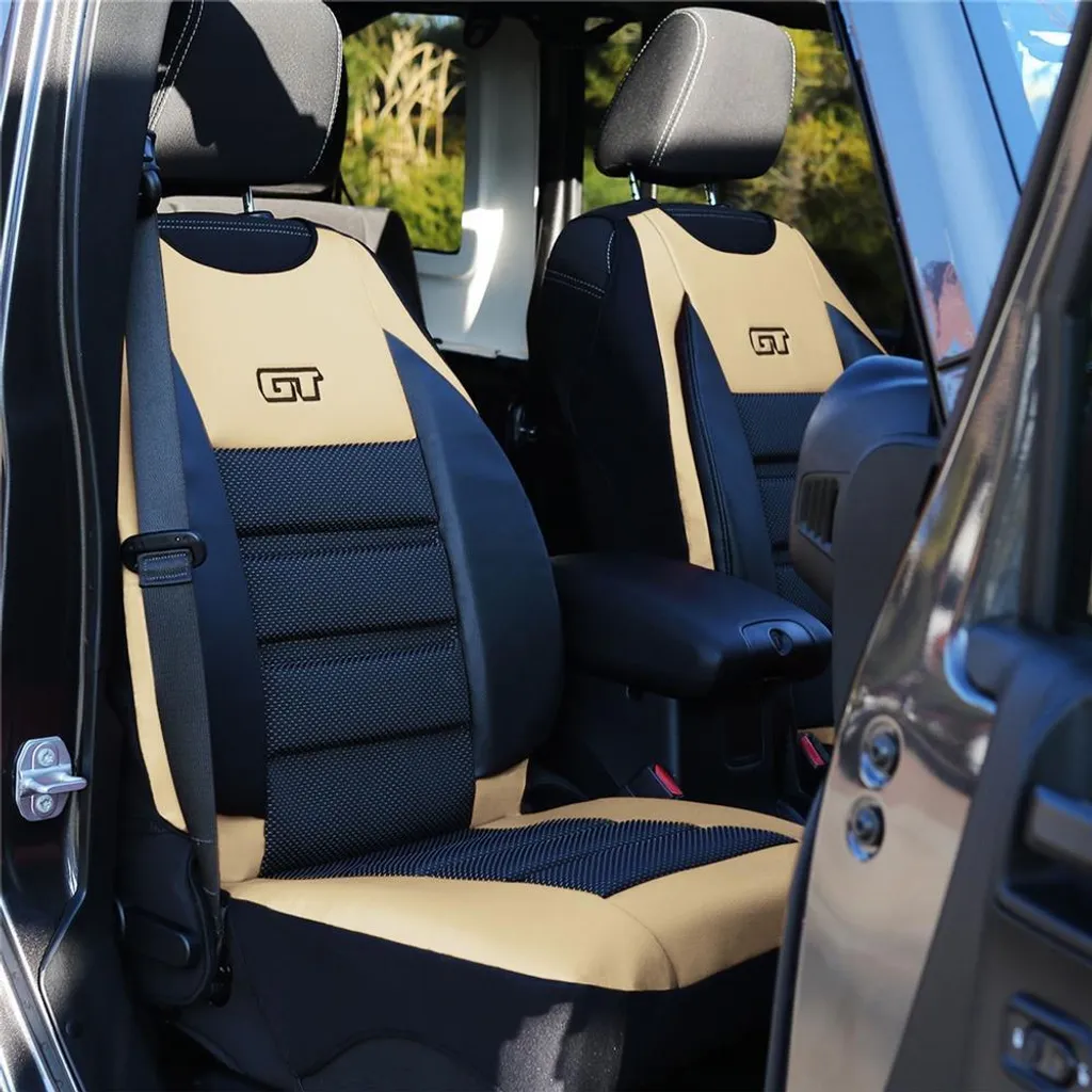 Set Fodere Auto Peugeot 301 Beige | Coprisedili Universali Premium - 7