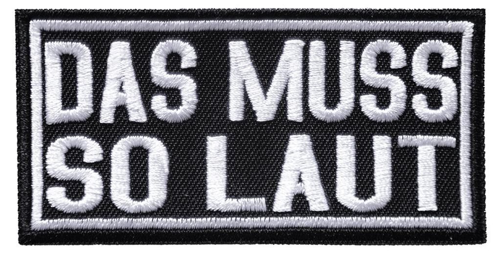 Das Muss So Laut Heavy Metal Biker Rocker Punk Beat Bo x Produktbild 