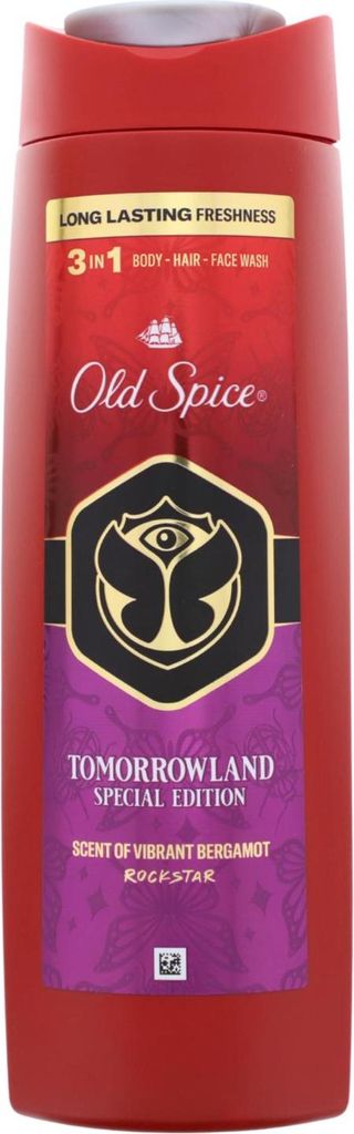 2 x Old Spice Rockstar Tomorrowland 3in1 Duschgel 400ml je Produktbild 