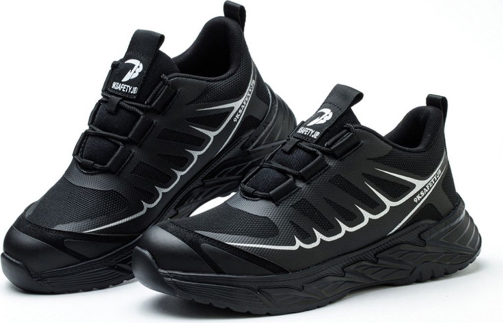 Herren-Arbeitsschuhe mit Stahlkappe, leichte, pannensichere Luftpolster-Sicherheitsschuhe, Industrie und Bau (37-48)