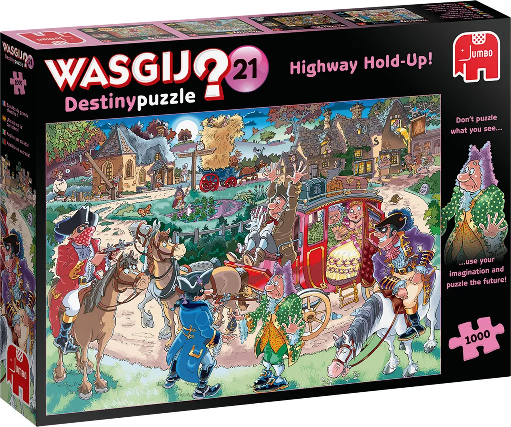 Puzzle 1000 pièces Wasgij Destiny 21 pour adultes et fans de casse-tête