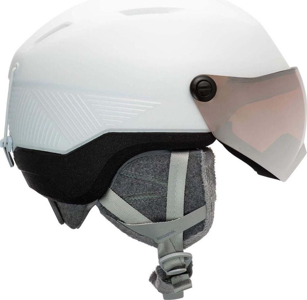Rossignol Fit Visor Impacts W White S/M (52-55 cm) Skihelm