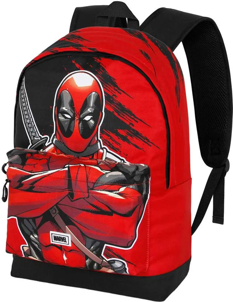 Sac à Dos pour Ordinateur Deadpool Rouge Idéal Voyage et Travail HS