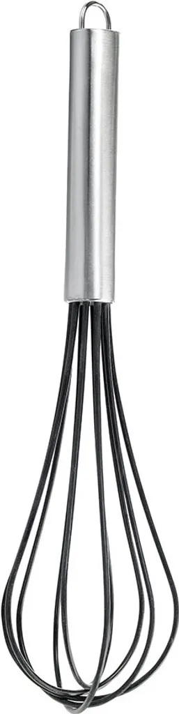 Frusta Professionale In Acciaio Inox QULLAI 30.5 Cm – 10 Fili Con Sfere – Manico Comodo – Ideale Per Uova, Salse E Cioccolato