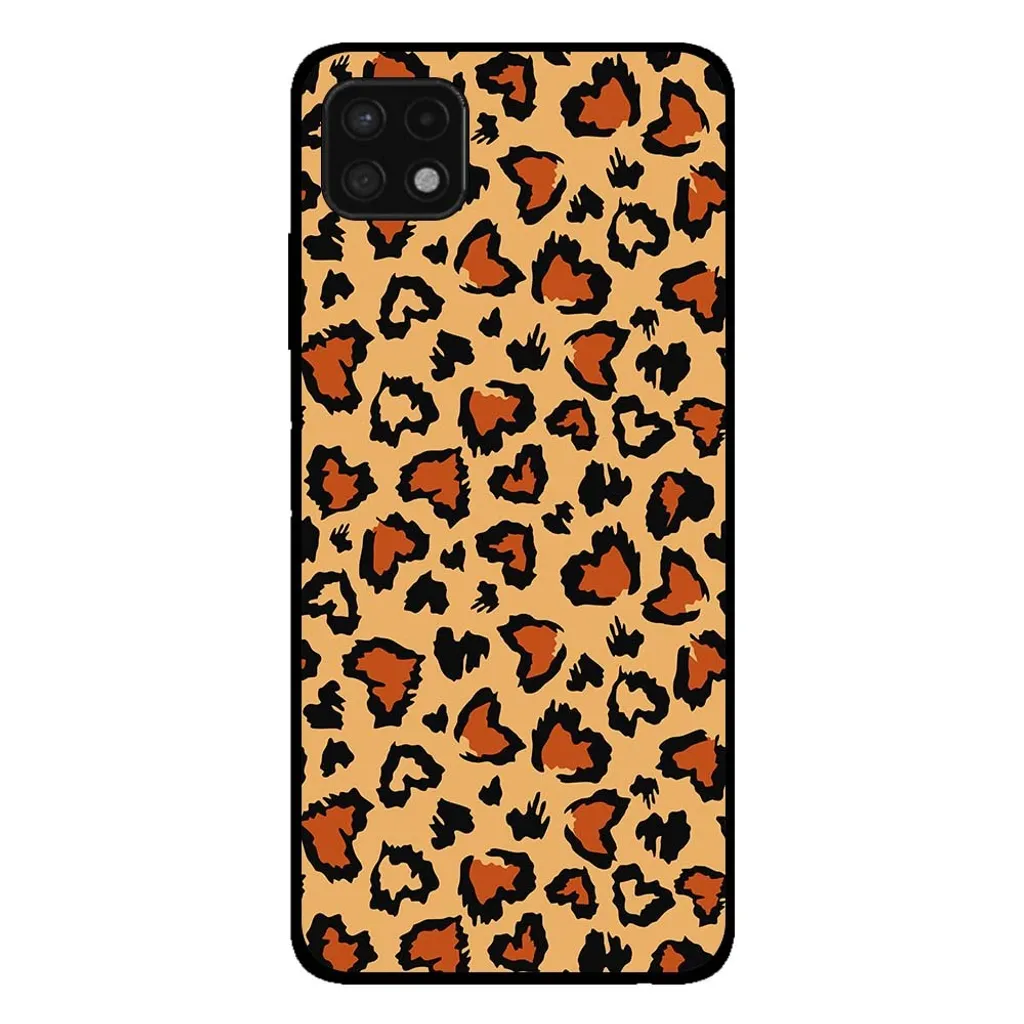 Regala stile: Custodia Samsung A22 5G Tigre Smartphonica Marrone