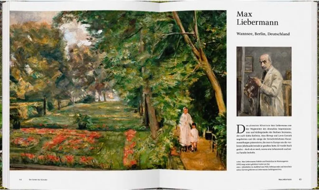 Idée cadeau art et jardin : Die Gärten der Künstler pour votre décoration