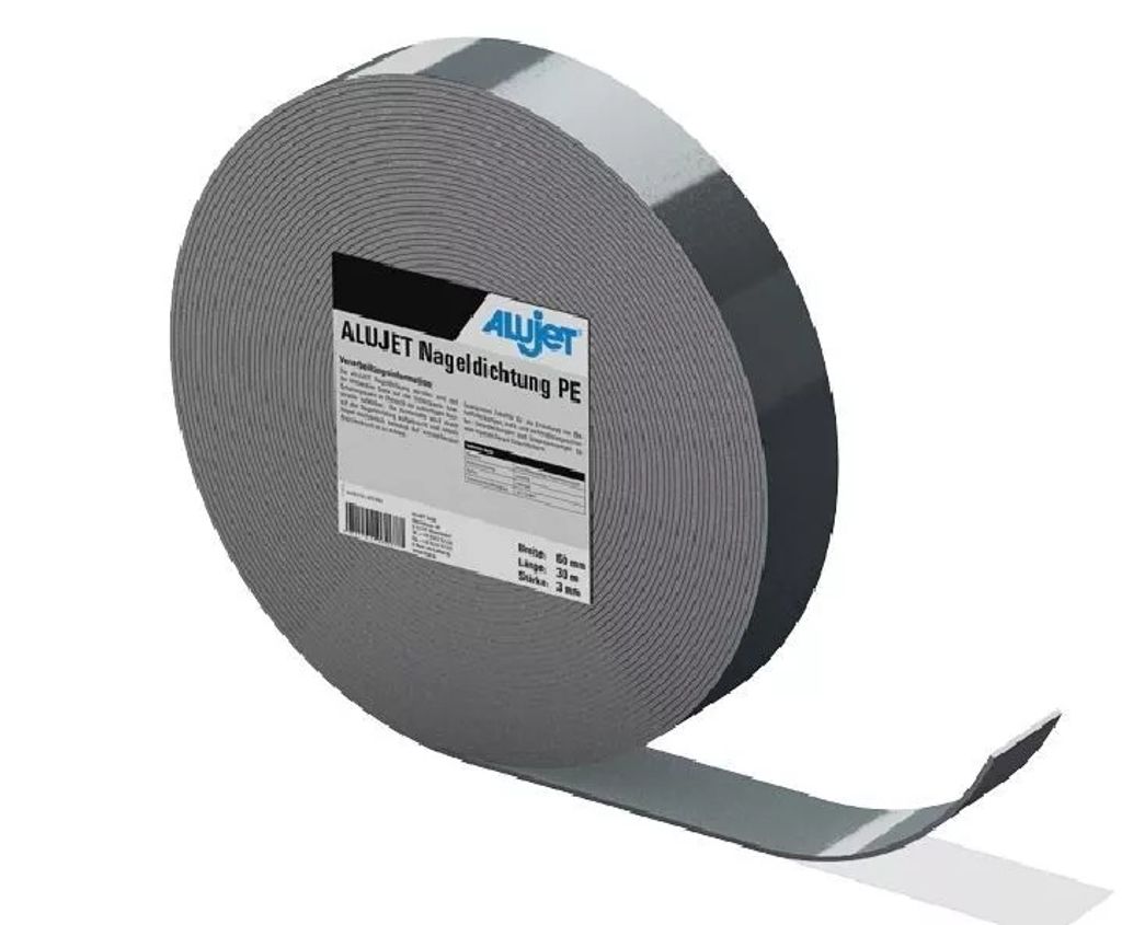 Alujet Nageldichtband für Unterspannbahn 50 mm breit einseitig klebend