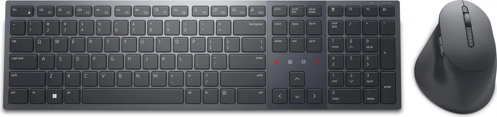 Pack Clavier et Souris Dell Premier KM900 Sans Fil Rechargeable Graphite