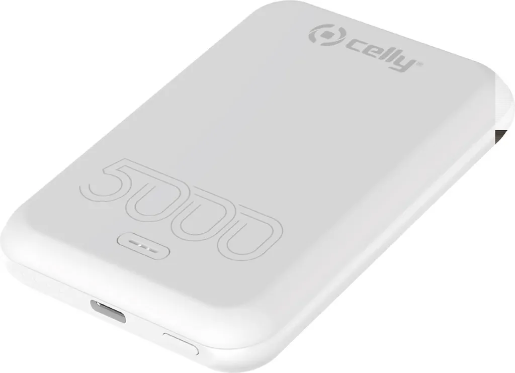 Batterie externe MagSafe pour iPhone MAGPB5000EVO 15W 5000mAh Blanc
