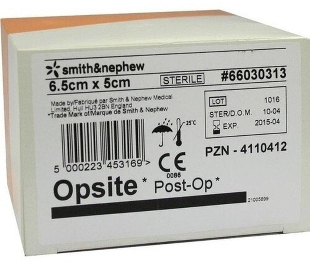 OpSite Post Op, 6,5x5 cm, 6 stuks Productafbeelding 
