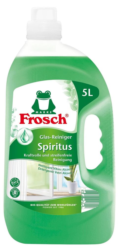 Frosch - Spiritus Glas-Reiniger Streifenfreie Reinigung von Produktbild 