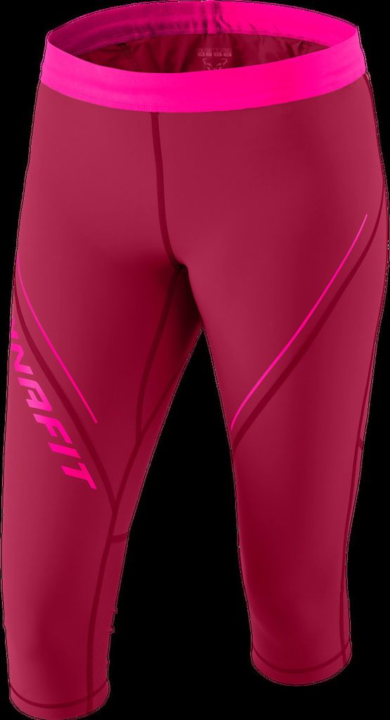 Laufhose Alpine 3/4 Tights (Damen) – DynaFit, Größe:IT 46/ DE 40, Farbe:6211 beet red