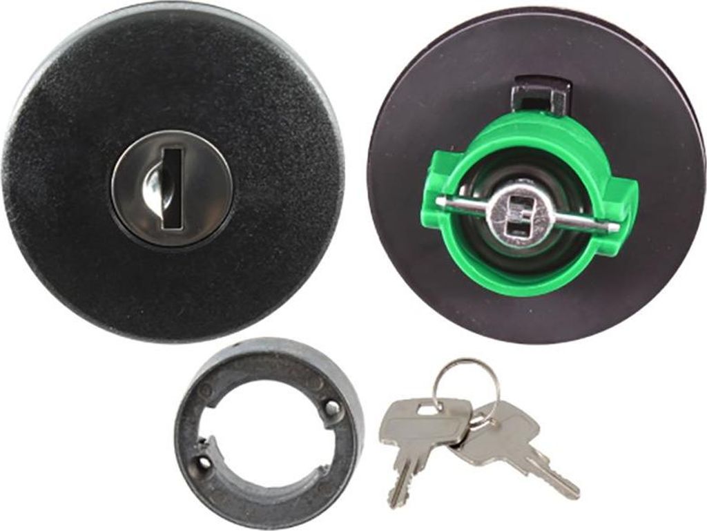 Rms Tank Fuel Cap Piaggio Ape P 50cc Plastic R.o.: 2705866 Tankdeckel Schwarz Schwarz One Size