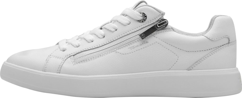 Tamaris Damen Sneaker mit dekorativem Reißverschluss Produktbild 