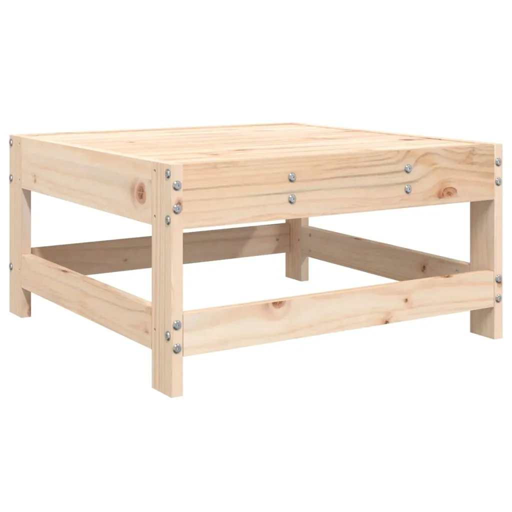 SYFAX™ Poggiapiedi Rustico in Pino - Il Calore del Legno in Terrazza