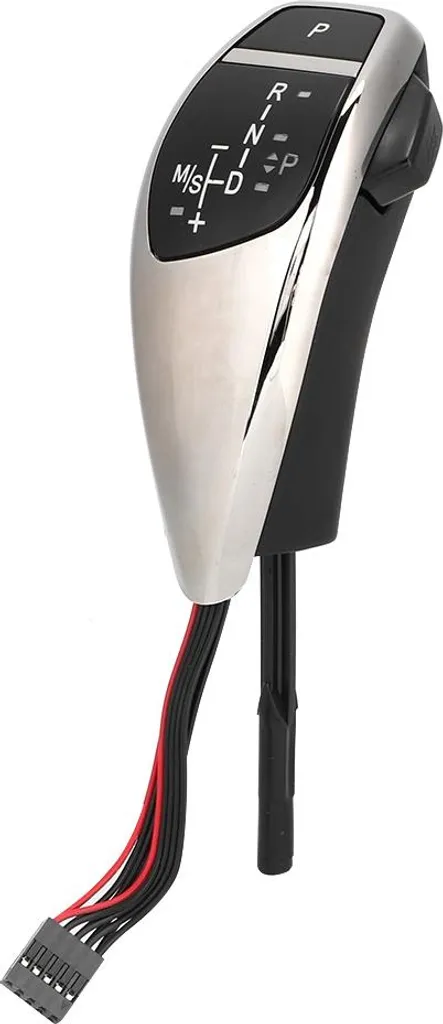 Pommeau de levier de vitesses LED RHD auto pour BMW E90 E91 E92 Noir