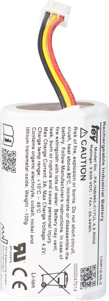 Batterie 3.6V 7Ah PA-INB46E pour TPE et Terminaux de Paiement Sans Fil