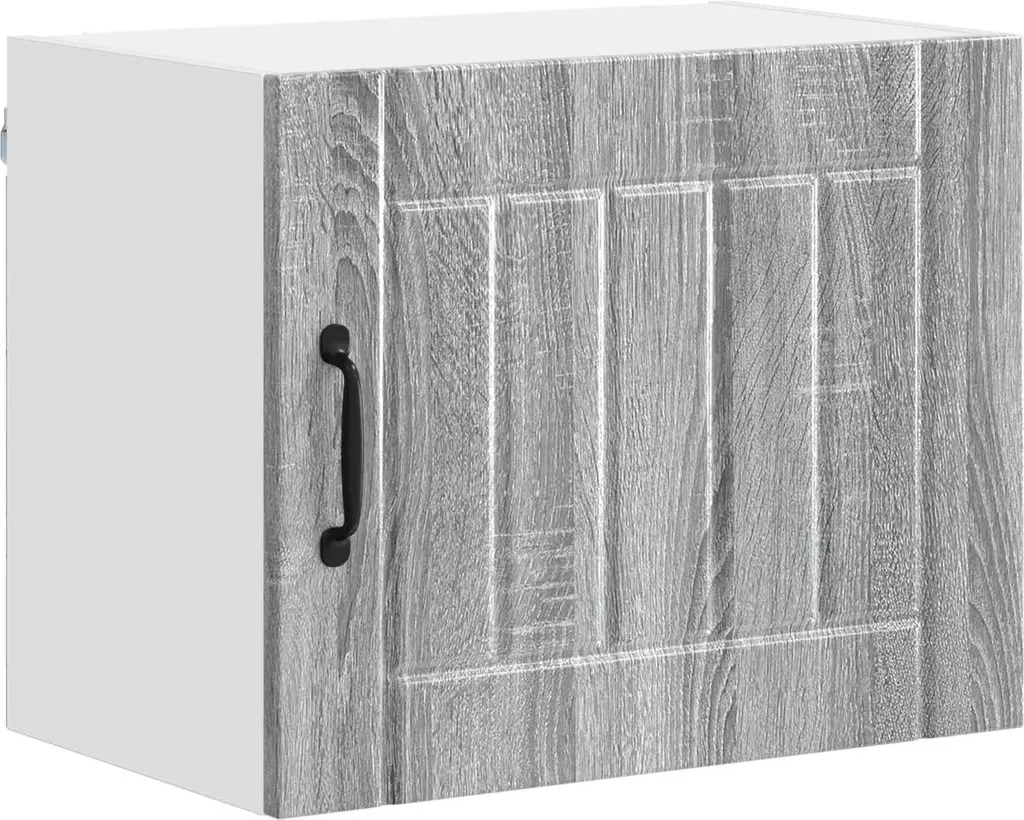 Pensile Cucina Grigio Sonoma 50cm - Mobile Moderno in Legno Ingegnerizzato