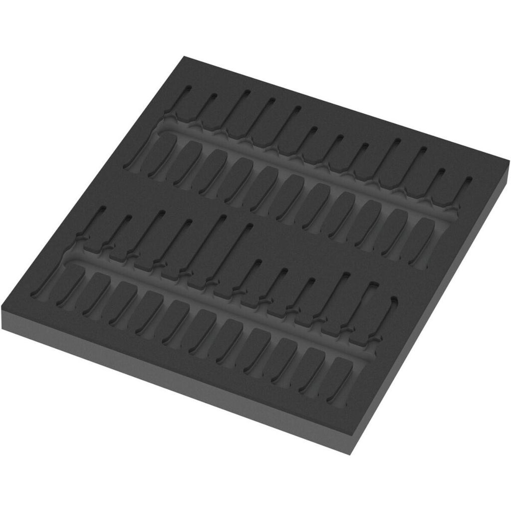 9815 Schaumstoffeinlage für Schraubendreher Kraftform Micro Set 1, leer