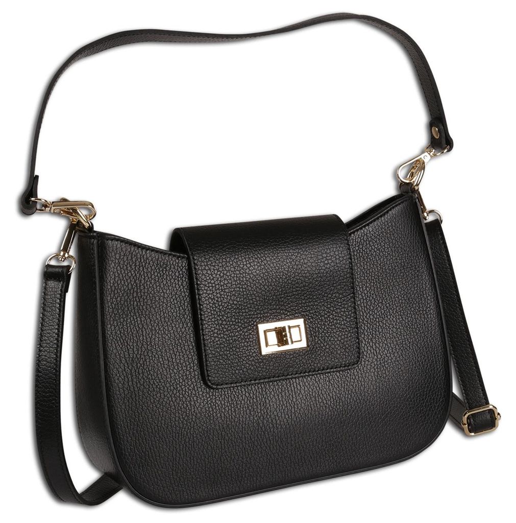 Toscanto Handbags Schultertasche schwarz Leder OTT189SS1